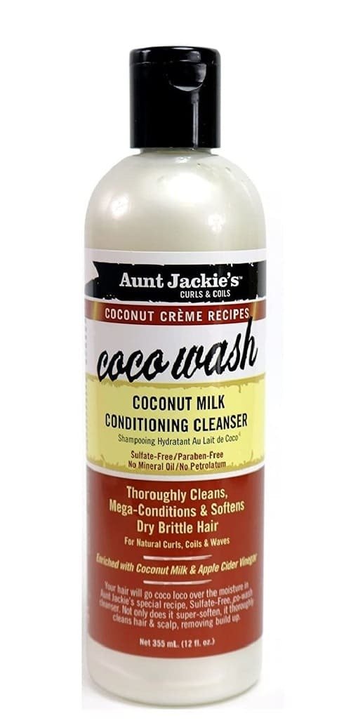 Aunt Jackie's (Crème de Coco) Co-wash hydratant 12oz